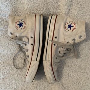 White High Top Converse